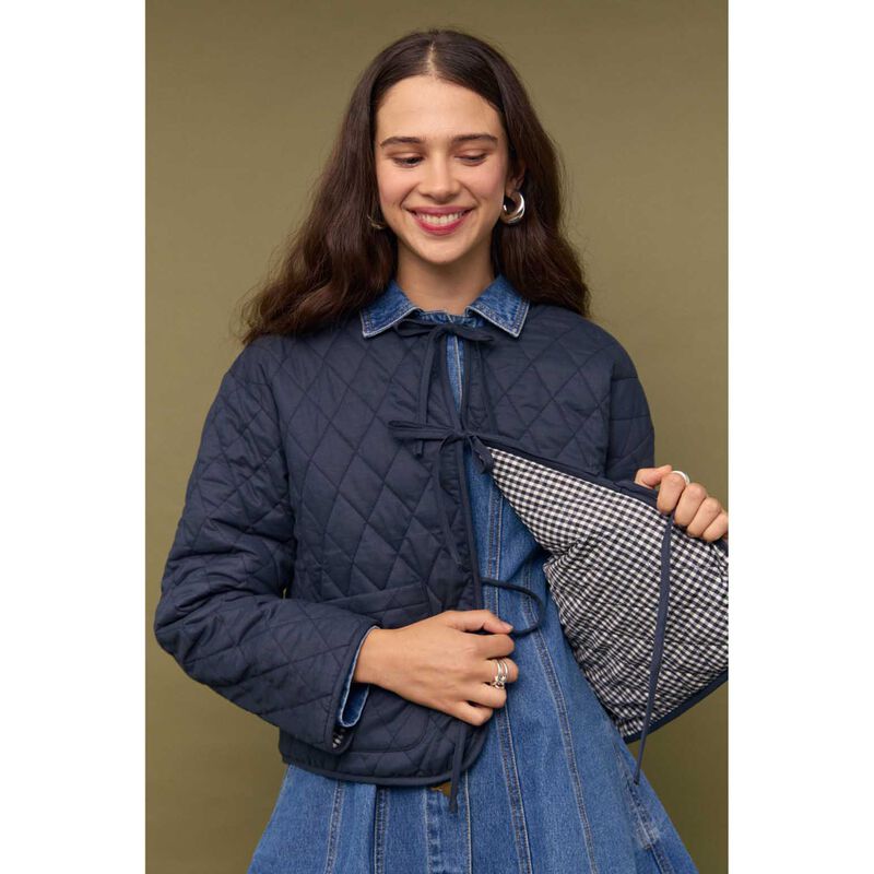 MINKPINK Joe Reversible Quilted Jacket image number 2